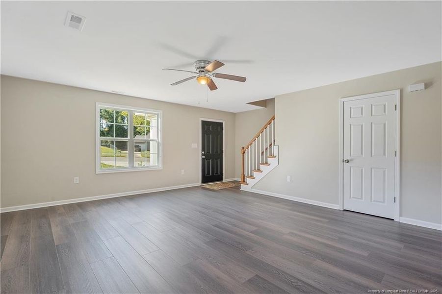 Lots of natural light