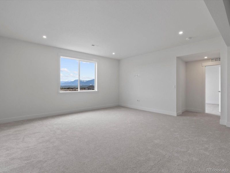 Spacious, unfurnished interior of a new home in Jackson Creek, Monument (Image 36).