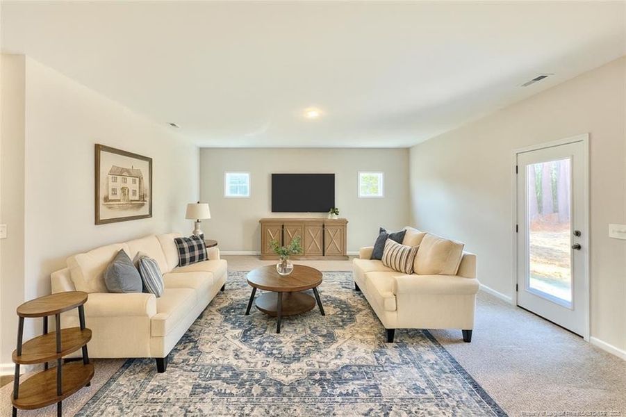 Family Room-VIRTUALLY STAGED