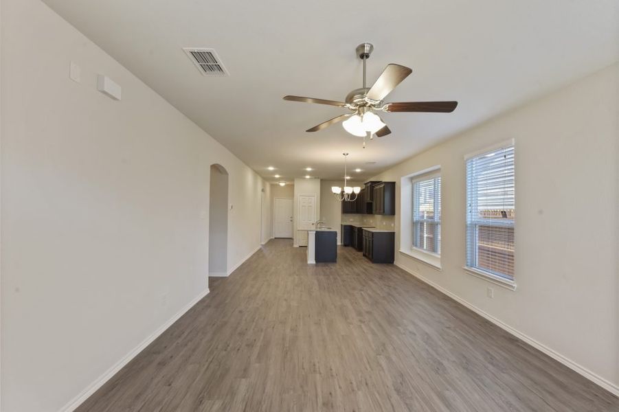 Representative exterior photo of a completed home built from the Cameron by Impression Homes in Heartland, Heartland, TX (Image 10).