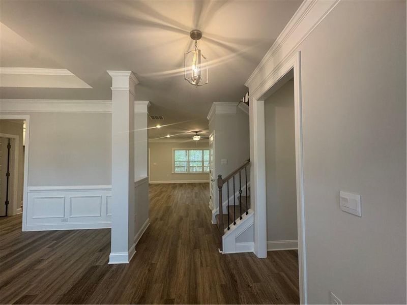 Spacious, unfurnished interior of a new home in Tuscany Hills, Douglasville (Image 9).