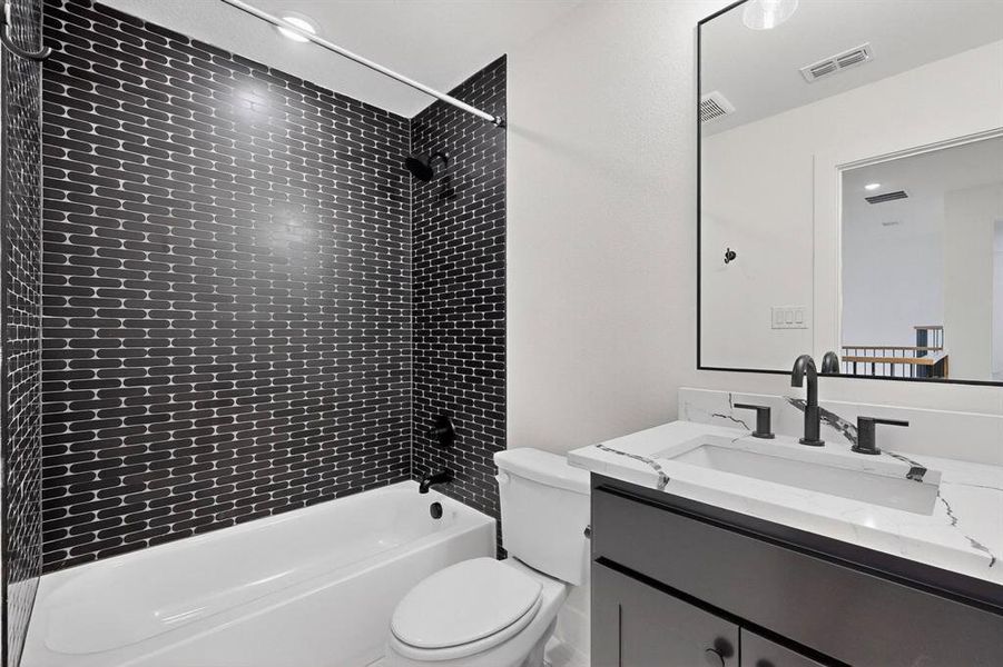 Furnished interior view inside a new home in , Arlington (Image 7).