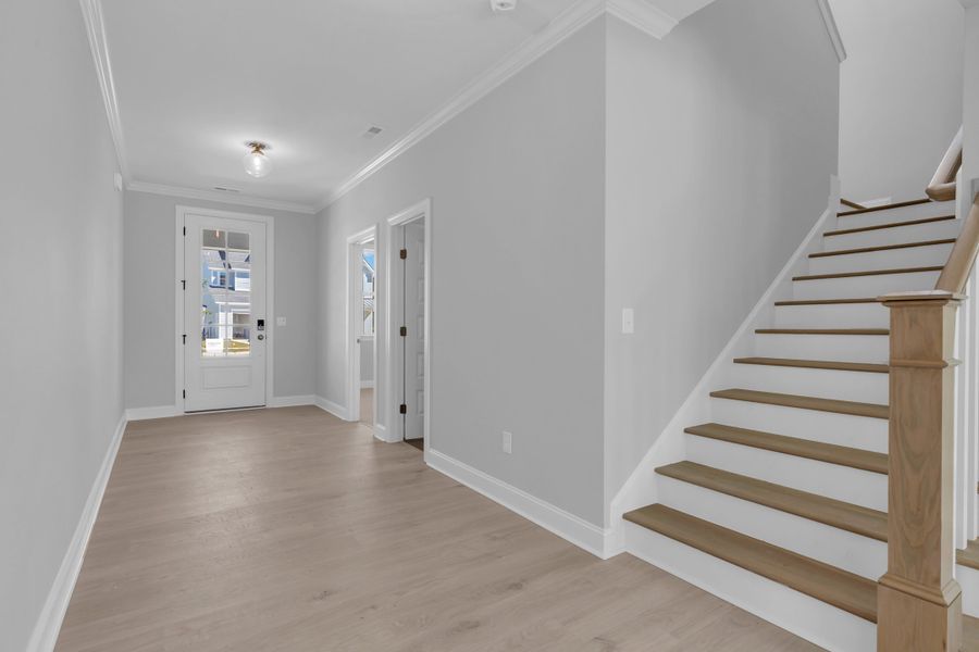 Representative unfurnished interior of a home built from the The Hampton by RobuckHomes in Windwater, Hampstead (Image 57).