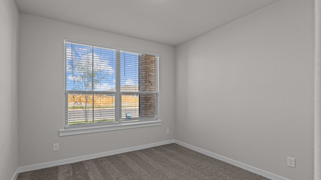 Representative unfurnished interior of a home built from the REDROCK by D.R. Horton in Northwest Passage, Midland (Image 15). Representative unfurnished interior of a home built from the REDROCK by D.R. Horton in Northwest Passage, Midland (Image 15).