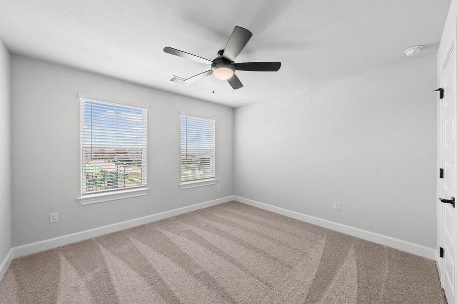 Spacious, unfurnished interior of a new home in Whisper Valley, Manor (Image 17).