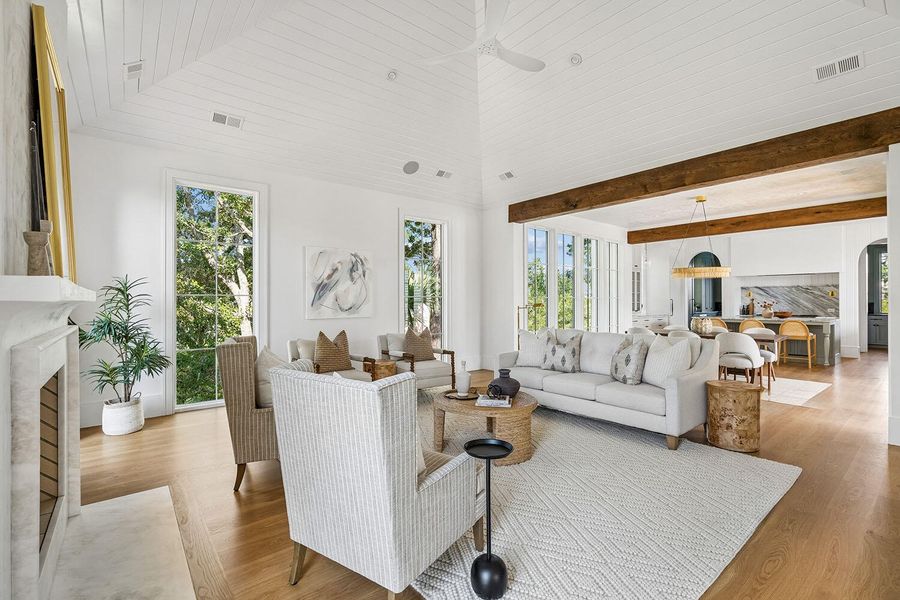 Furnished interior view inside a new home in , Johns Island (Image 15).