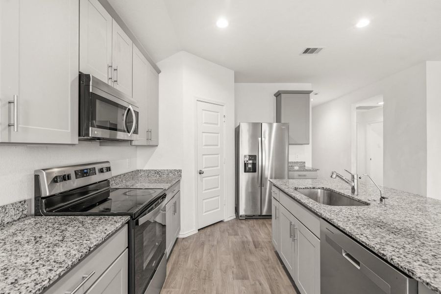 Kitchen with appliances!