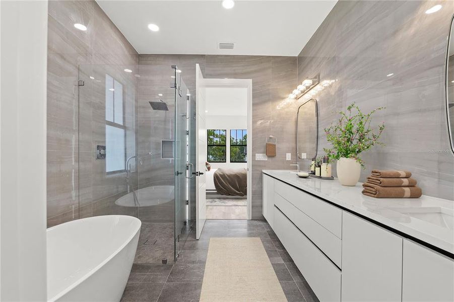 Furnished interior view inside a new home in , Oldsmar (Image 18). Furnished interior view inside a new home in , Oldsmar (Image 18).