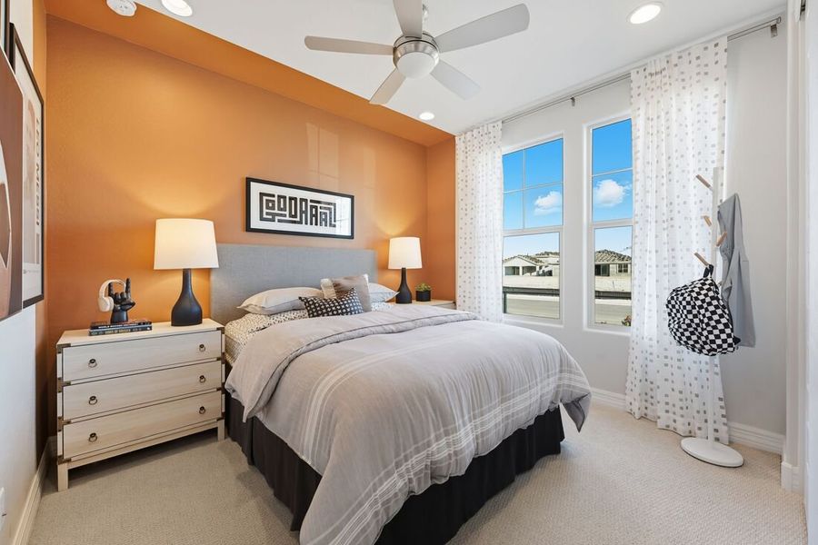 Furnished interior view inside a new home in Combs Ranch, San Tan Valley (Image 11). Furnished interior view inside a new home in Combs Ranch, San Tan Valley (Image 11).