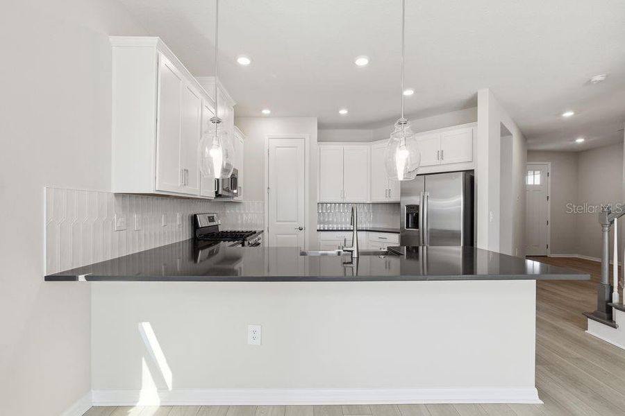 Furnished interior view inside a new home in Indigo Creek, Apollo Beach (Image 15).