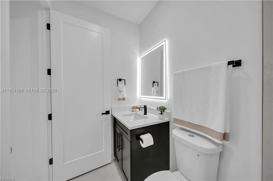 Furnished interior view inside a new home in , Lehigh Acres (Image 18).