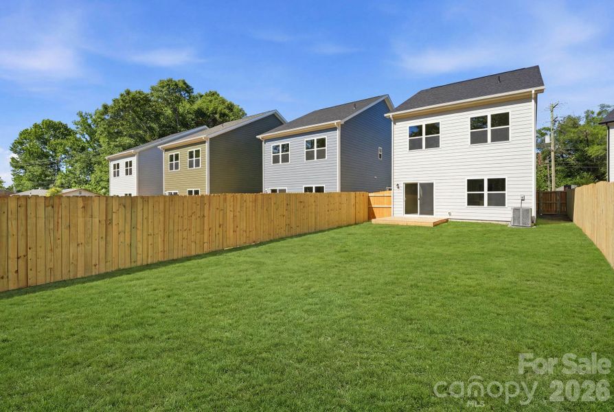 Exterior details and patio area of a home in , Charlotte (Image 28). Exterior details and patio area of a home in , Charlotte (Image 28).