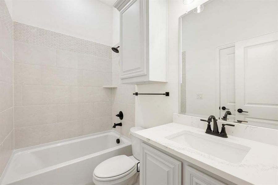 Furnished interior view inside a new home in Villages of Hurricane Creek, Anna (Image 8).