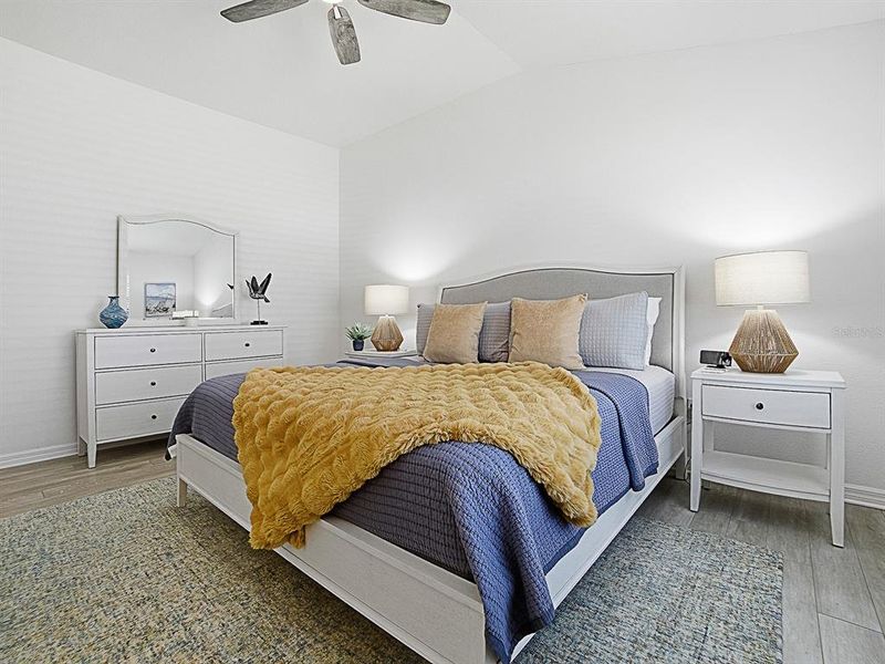 Furnished interior view inside a new home in , The Villages (Image 30).