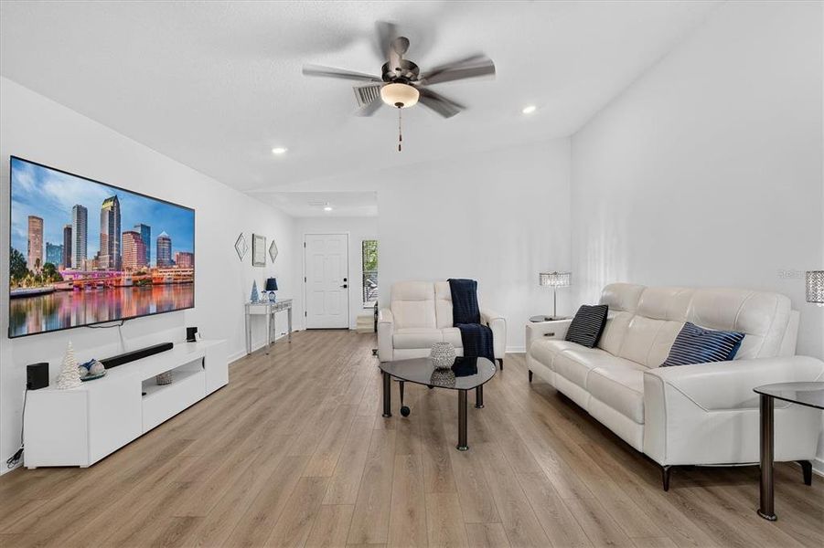 Furnished interior view inside a new home in , Tampa (Image 37).