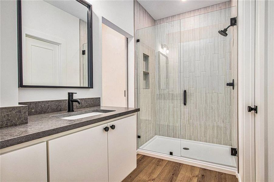 Furnished interior view inside a new home in , Clayton (Image 4).