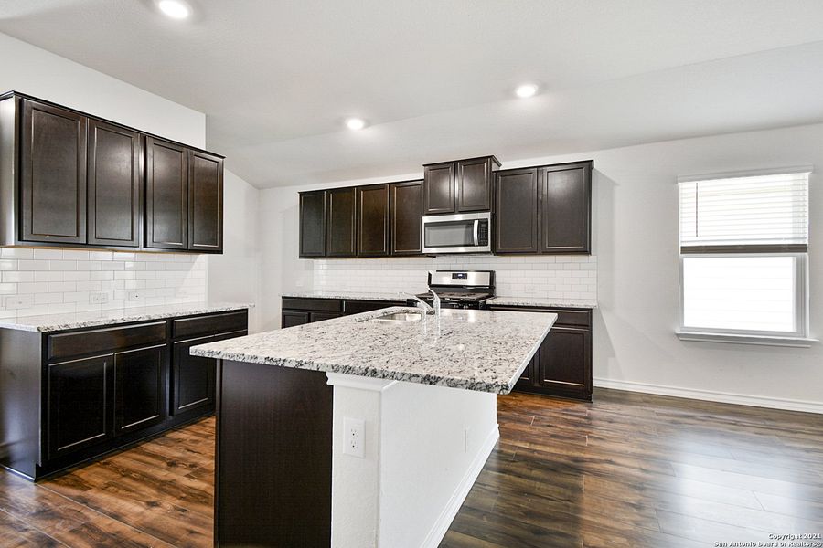 Furnished interior view inside a new home in The Canyons at Amhurst, San Antonio (Image 5). Furnished interior view inside a new home in The Canyons at Amhurst, San Antonio (Image 5).