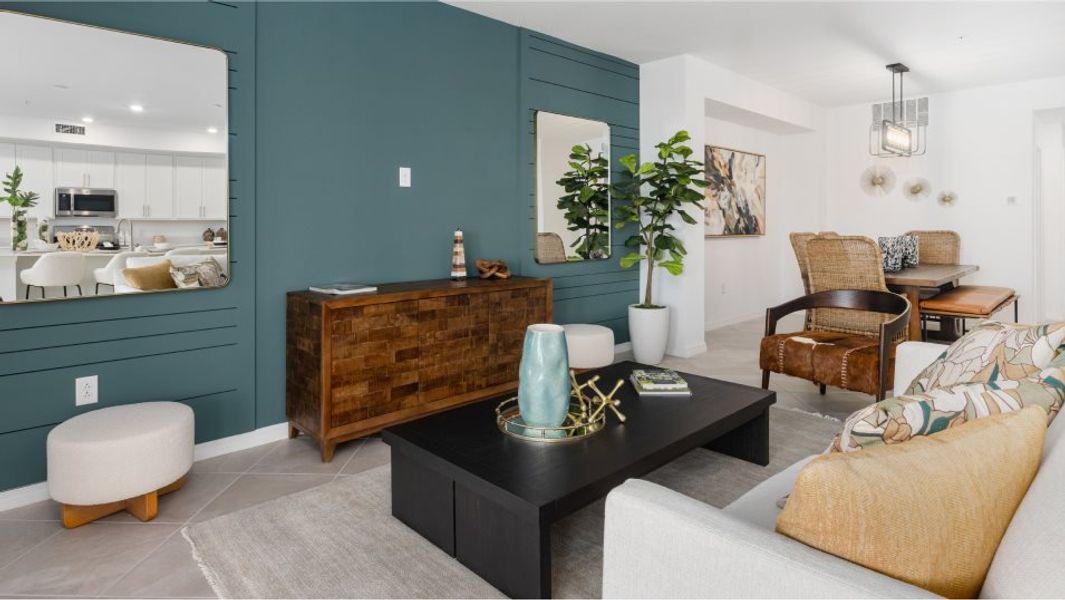 Arrowhead living room