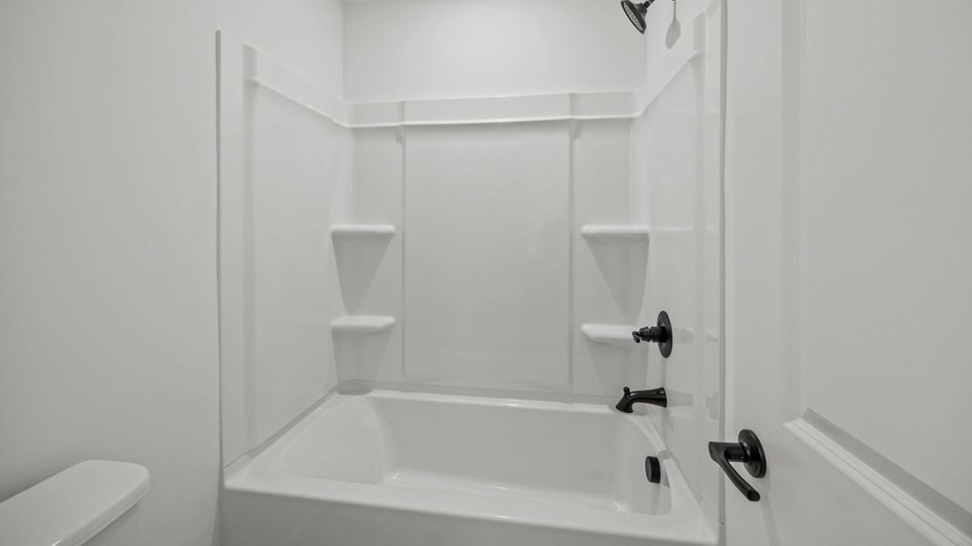 The Drayton Plan by DRB Homes in Farms at Bellingham, Mooresville NC - Bathroom 2