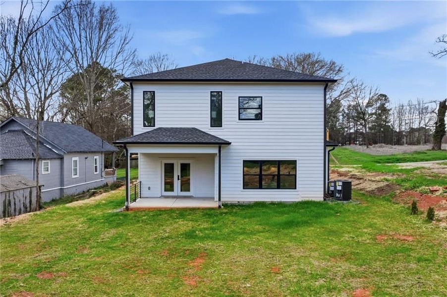 Exterior details and patio area of a home in , Scottdale (Image 4).