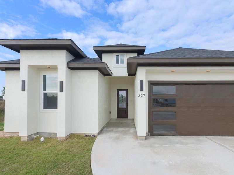 Exterior details and patio area of a home in , Cleveland (Image 3). Exterior details and patio area of a home in , Cleveland (Image 3).