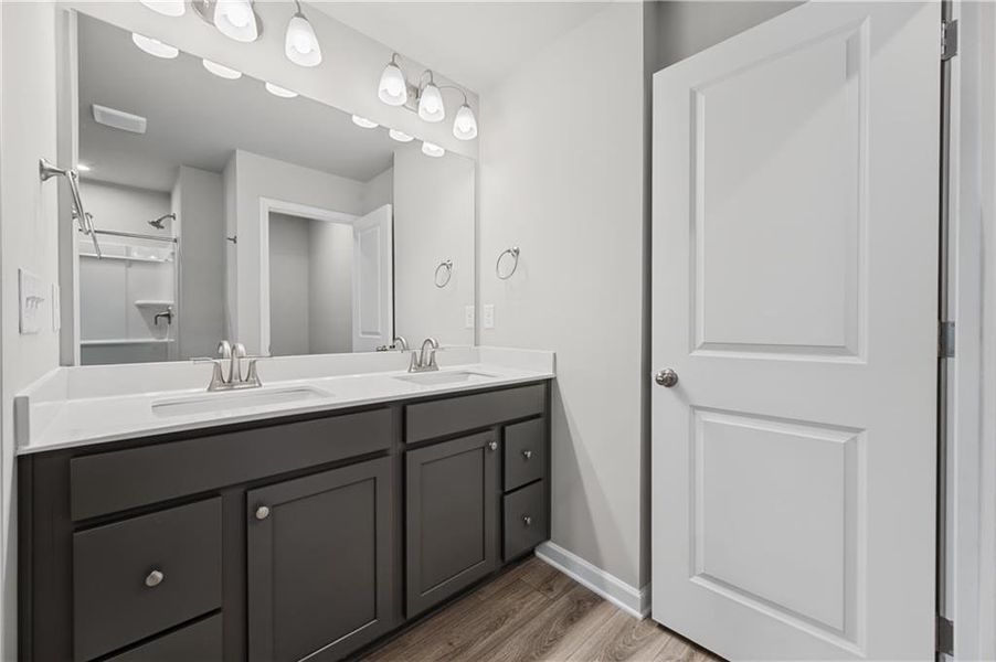 Furnished interior view inside a new home in Village Green, Adairsville (Image 9).
