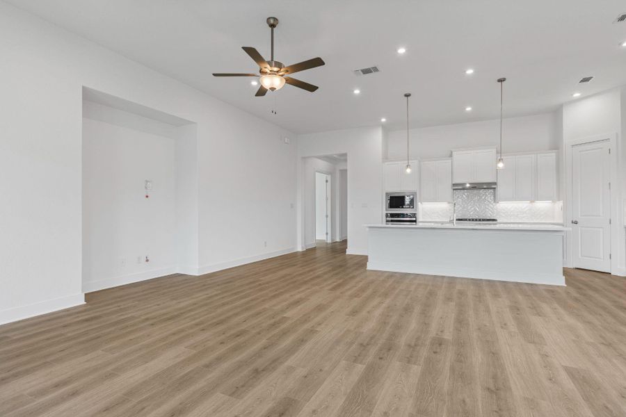 From Family Room to Open Concept Kitchen