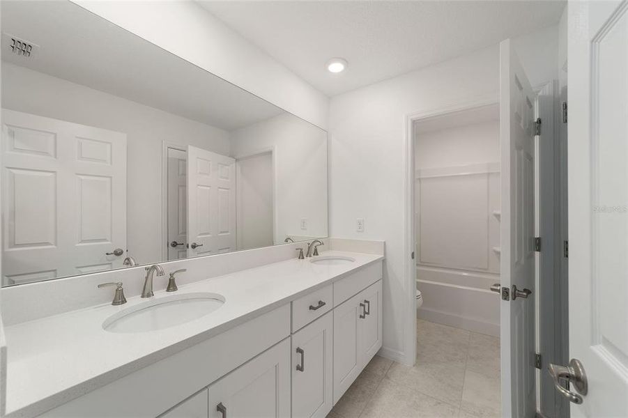 Furnished interior view inside a new home in Calesa Township, Ocala (Image 13).