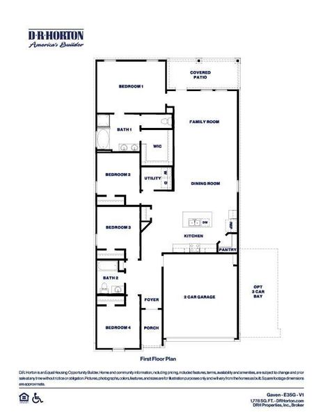 2D floor plan layout of this home in Sunterra Lakes, Brookshire, TX (Image 2). 2D floor plan layout of this home in Sunterra Lakes, Brookshire, TX (Image 2).