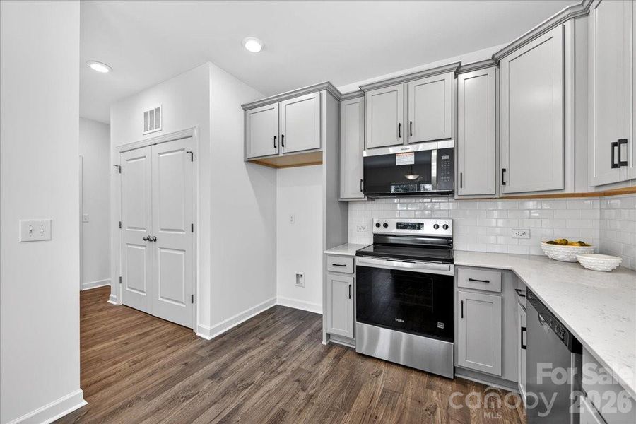 Furnished interior view inside a new home in , Charlotte (Image 29). Furnished interior view inside a new home in , Charlotte (Image 29).
