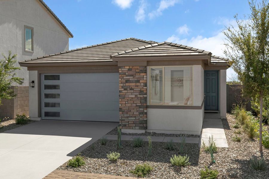 Image 11 representing the 1849 Modeled by KB Home in The Traditions at Teravalis, Buckeye, AZ.