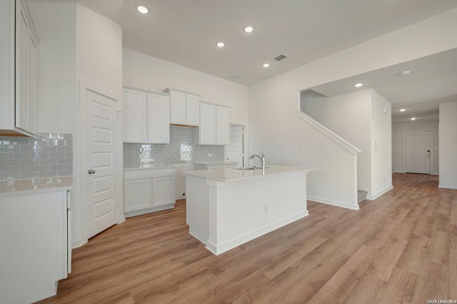 Furnished interior view inside a new home in Cinco Lakes, San Antonio (Image 12).