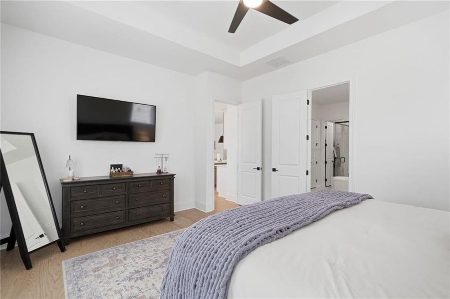 Furnished interior view inside a new home in , Cumming (Image 8). Furnished interior view inside a new home in , Cumming (Image 8).