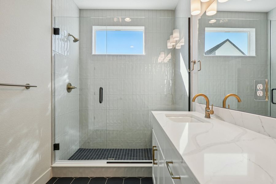 Furnished interior view inside a new home in Loretto Heights - Rise Collection, Denver (Image 7).