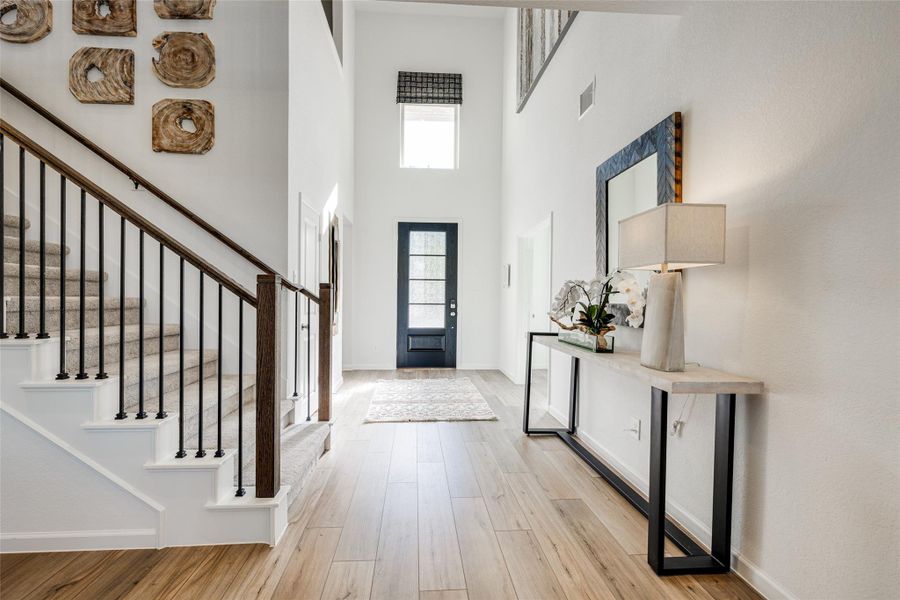 Furnished interior view inside a new home in Anniston, Katy (Image 36).