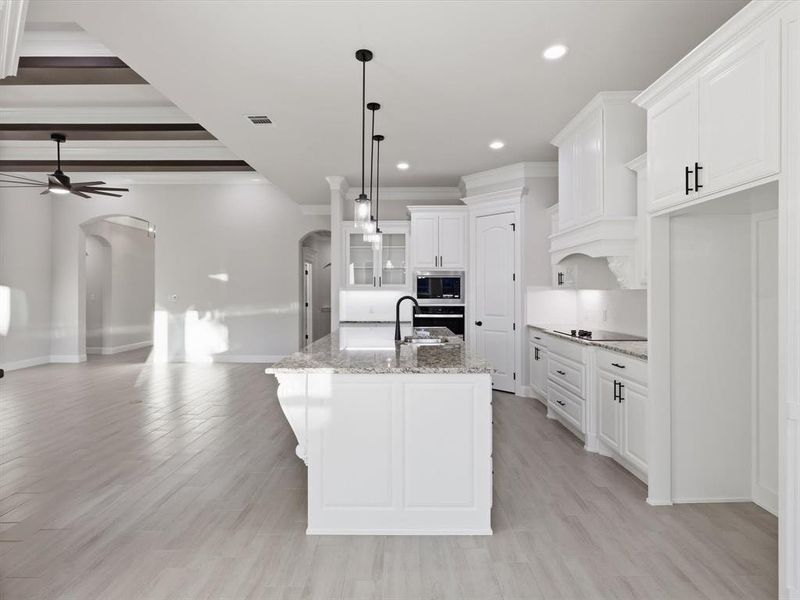 Furnished interior view inside a new home in , Granbury (Image 15). Furnished interior view inside a new home in , Granbury (Image 15).