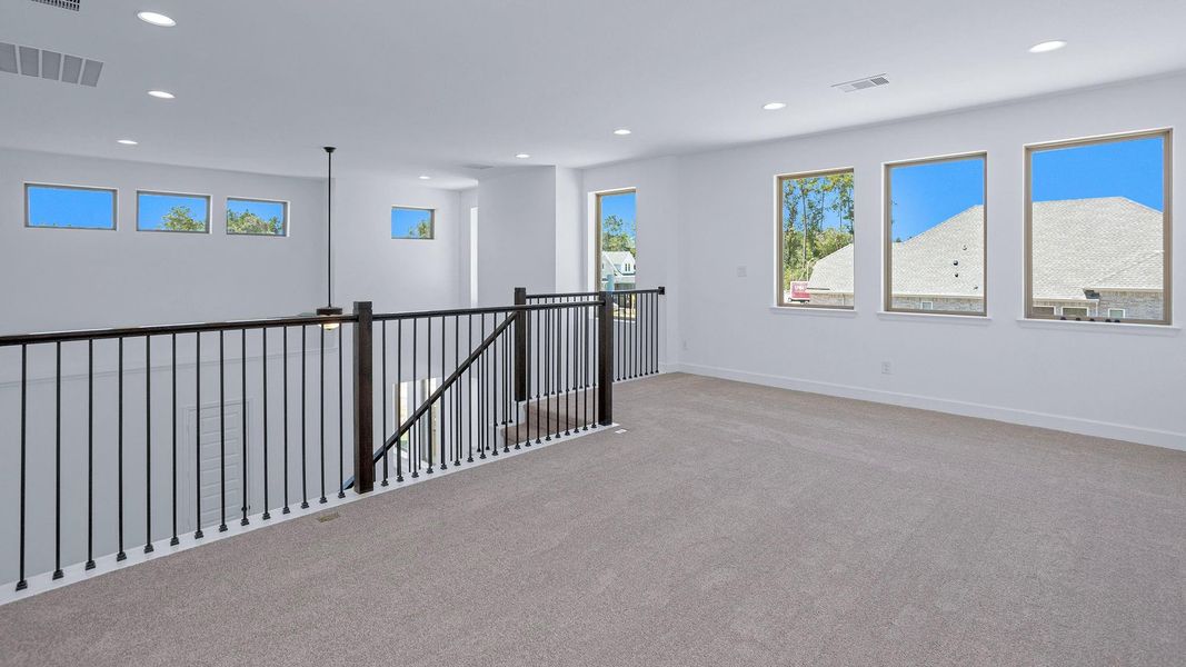 Spacious, unfurnished interior of a new home in Artavia, Conroe (Image 12).