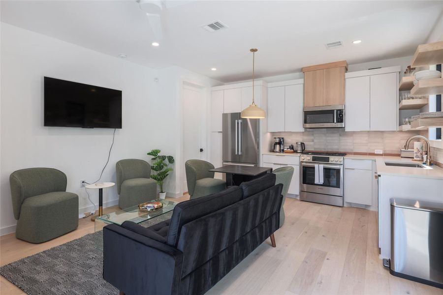 Furnished interior view inside a new home in , Austin (Image 5).
