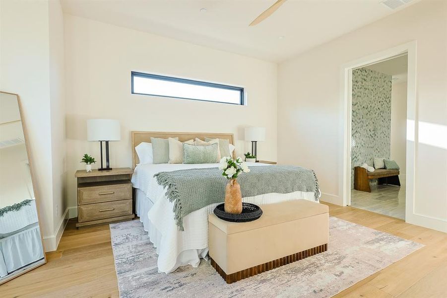 Furnished interior view inside a new home in Dove Station, Grapevine (Image 25).