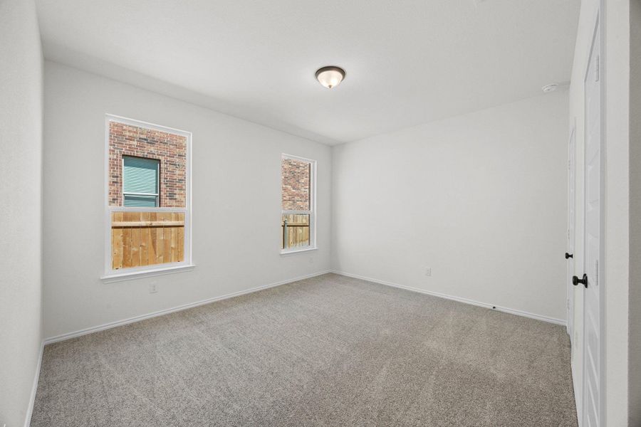 Spacious, unfurnished interior of a new home in Salerno - Classic Collection, Round Rock (Image 30).