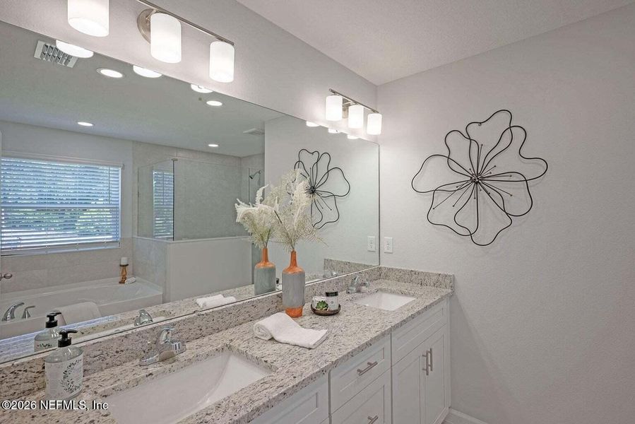 Furnished interior view inside a new home in , Jacksonville (Image 20).