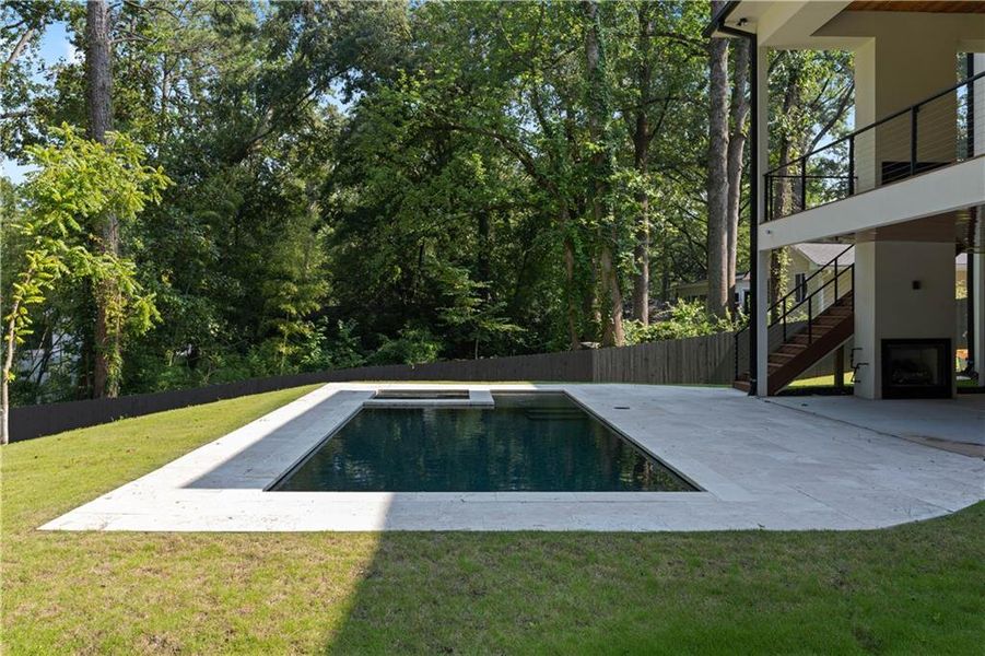 Exterior details and patio area of a home in , Atlanta (Image 34). Exterior details and patio area of a home in , Atlanta (Image 34).