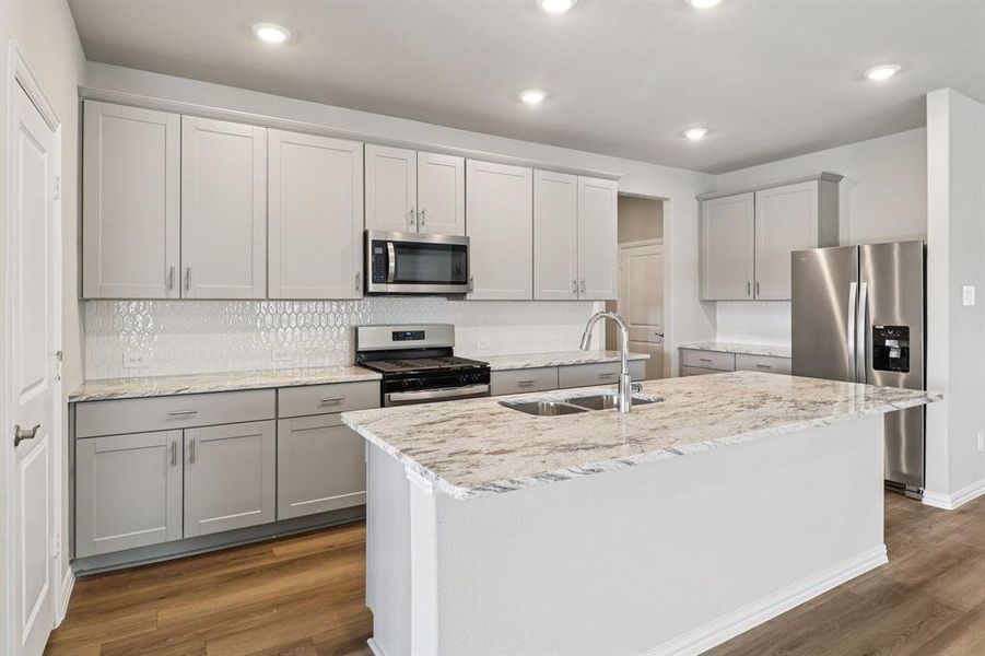 Photo is not of the actual home, but is an inspirational photo of builder’s model home and may depict options, furnishings, and/or decorator features that are not included.