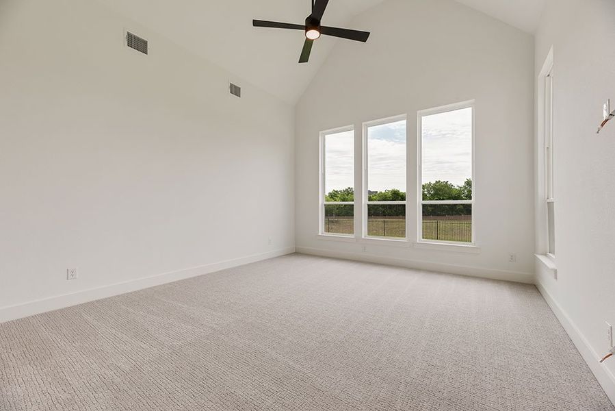 Spacious, unfurnished interior of a new home in Light Farms Graham/Reagan, Celina (Image 28). Spacious, unfurnished interior of a new home in Light Farms Graham/Reagan, Celina (Image 28).
