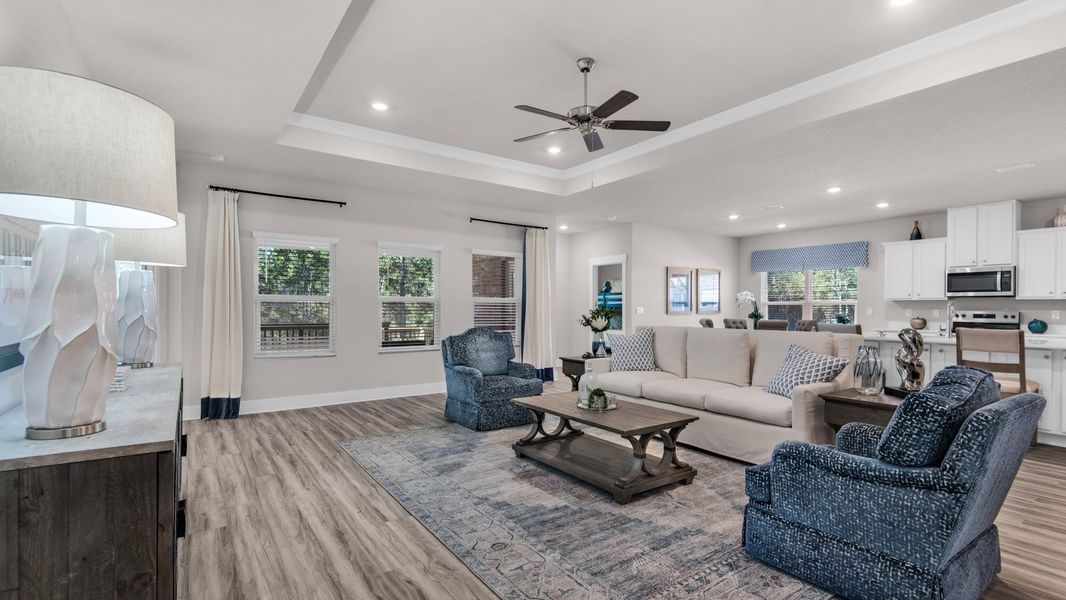Furnished interior view inside a new home in Belhaven, Milton (Image 7).