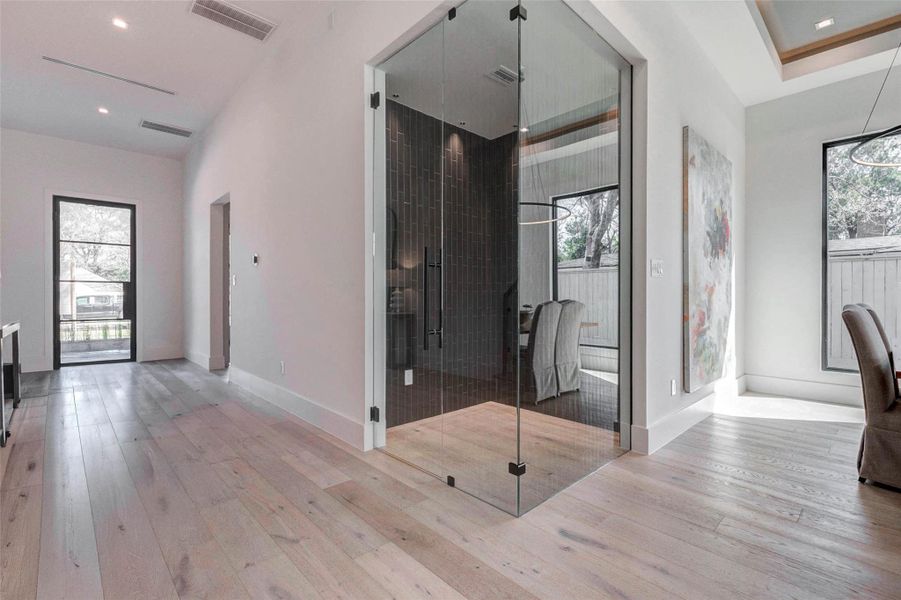 Furnished interior view inside a new home in , Houston (Image 37).