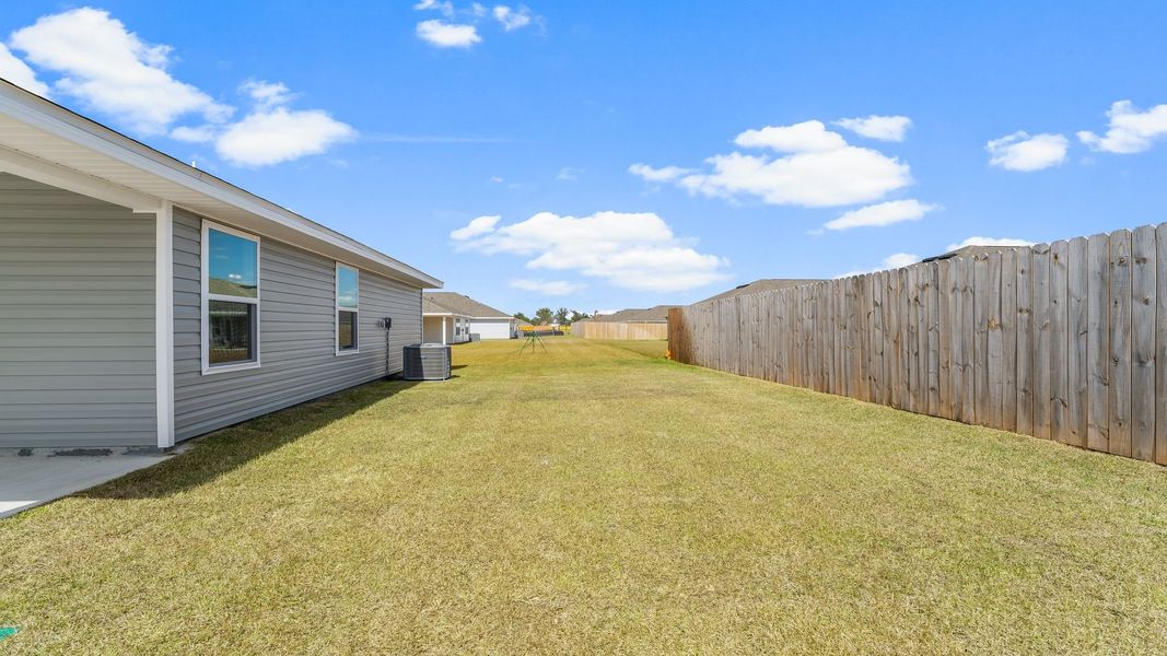 Representative exterior details of a home built from the The Lakeside by D.R. Horton in Park Place, Panama City (Image 19). Representative exterior details of a home built from the The Lakeside by D.R. Horton in Park Place, Panama City (Image 19).