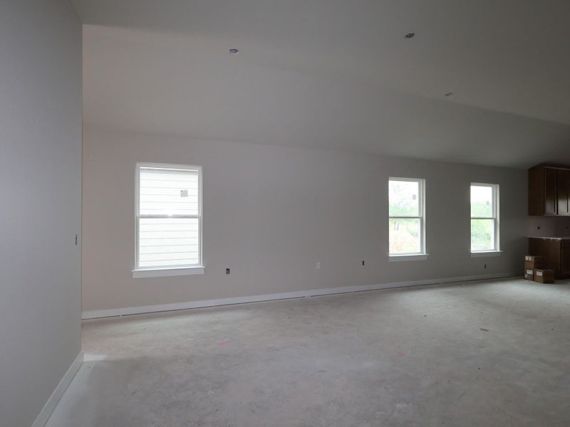 In-progress construction of a new home in Marble Creek Crossing, Austin, TX (Image 7).