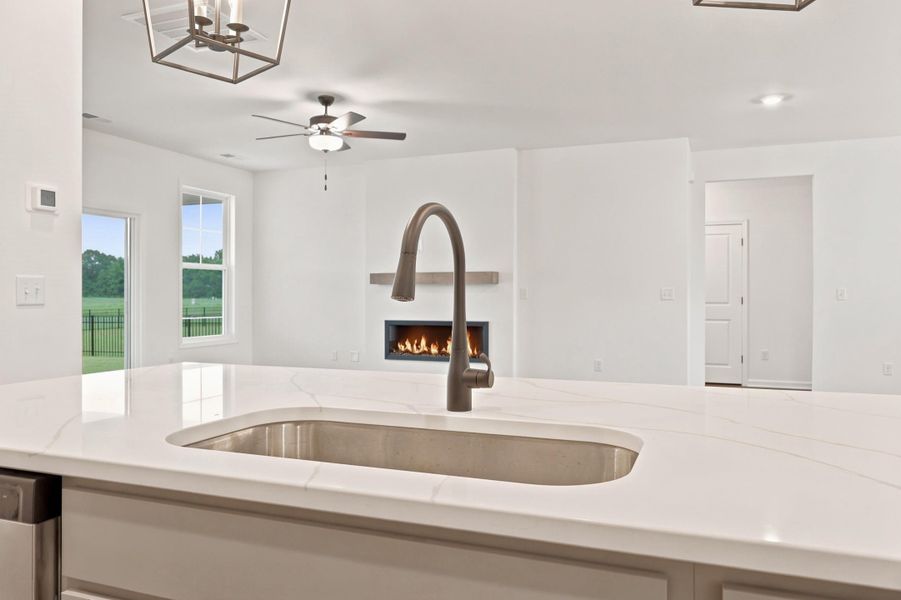 Close-up of interior finishes inside a home in Edgefield, Loris (Image 14).