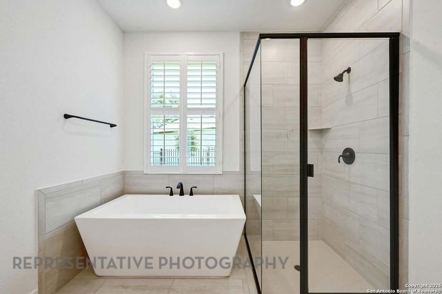 Furnished interior view inside a new home in Davis Ranch: 45ft. lots, San Antonio (Image 9).